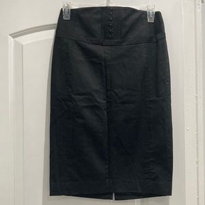 Express black pencil skirt